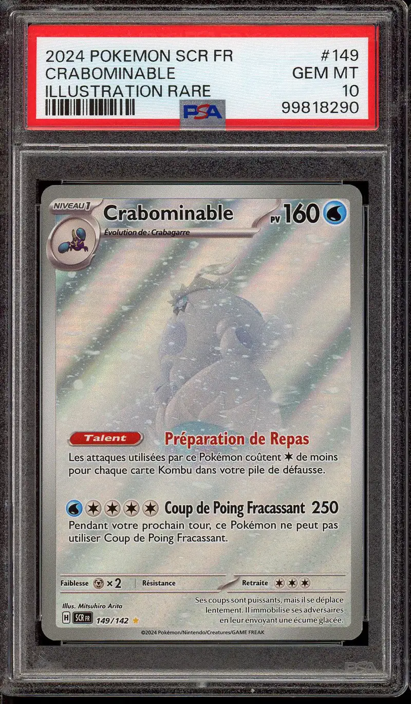 PSA 10 Crabominable