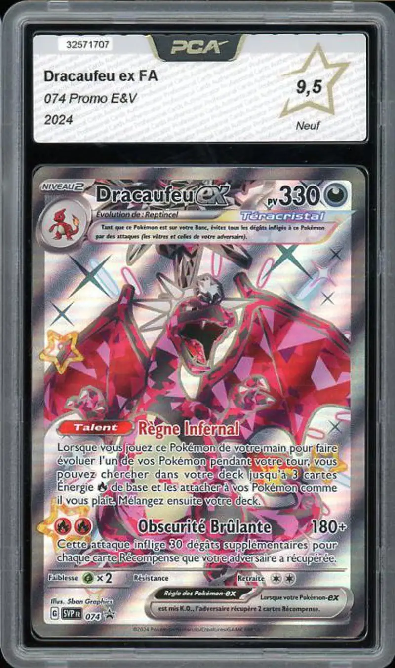PCA 9.5 Dracaufeu Ex