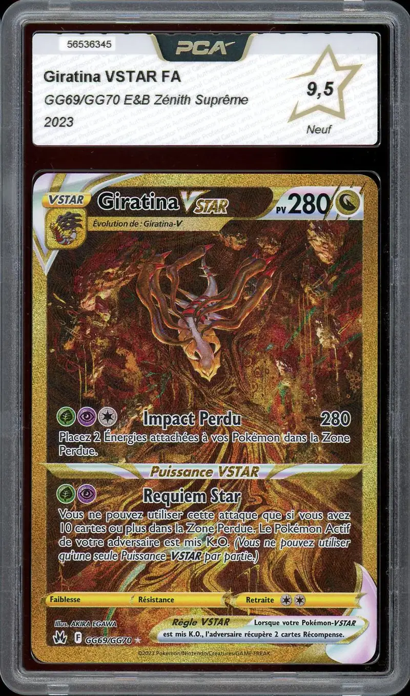 PCA 9.5 Giratina VStar Gold