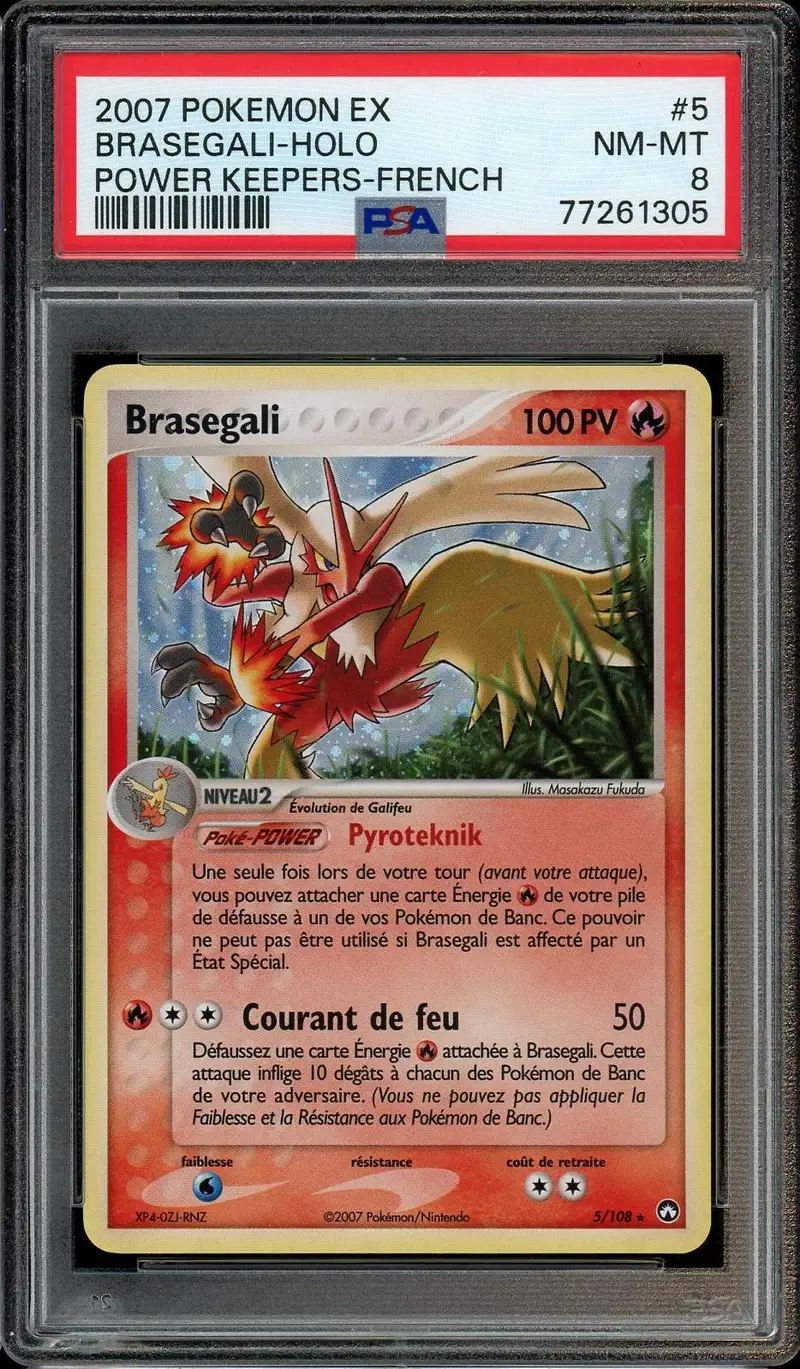 PSA 8 Brasegali Holo