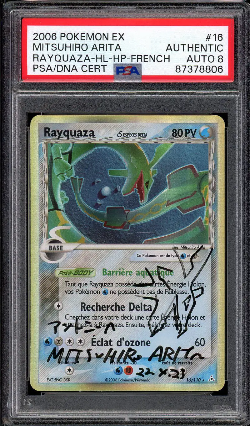PSA A Rayquaza Holo