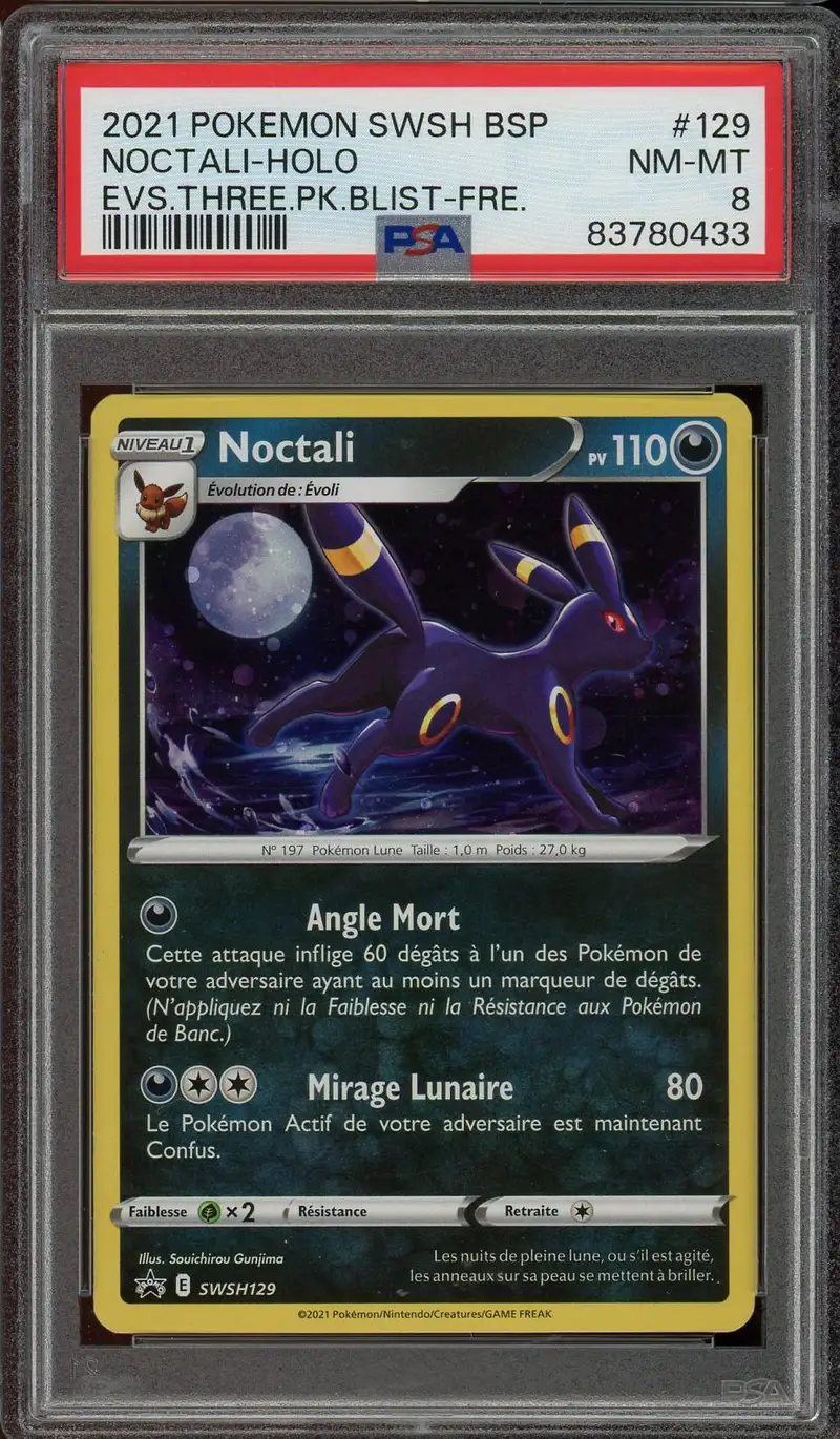 PSA 8 Noctali Holo