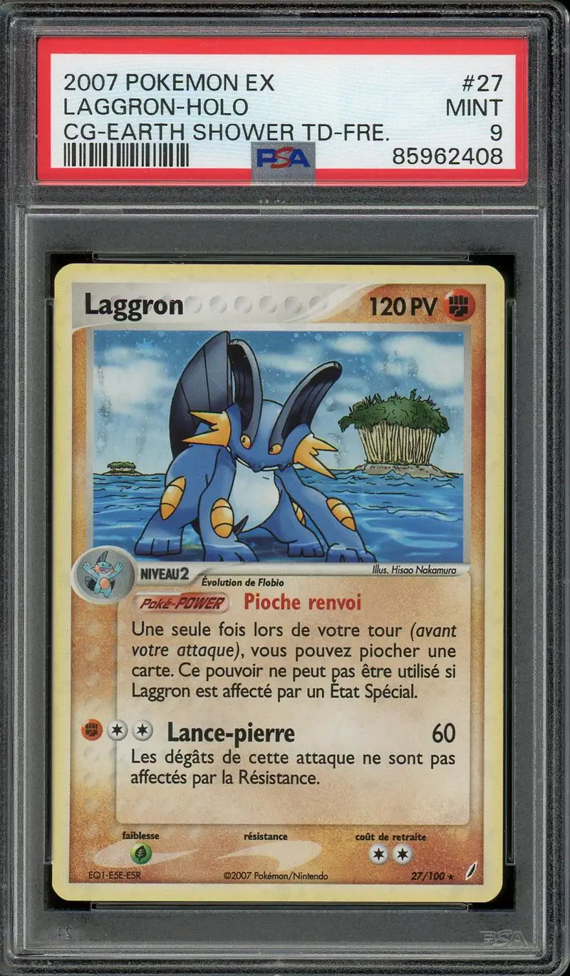 PSA 9 Laggron Holo