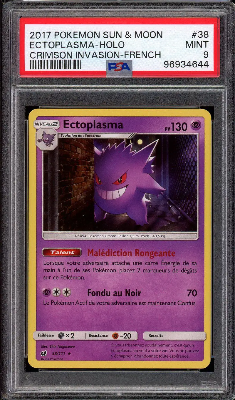 PSA 9 Ectoplasma Holo