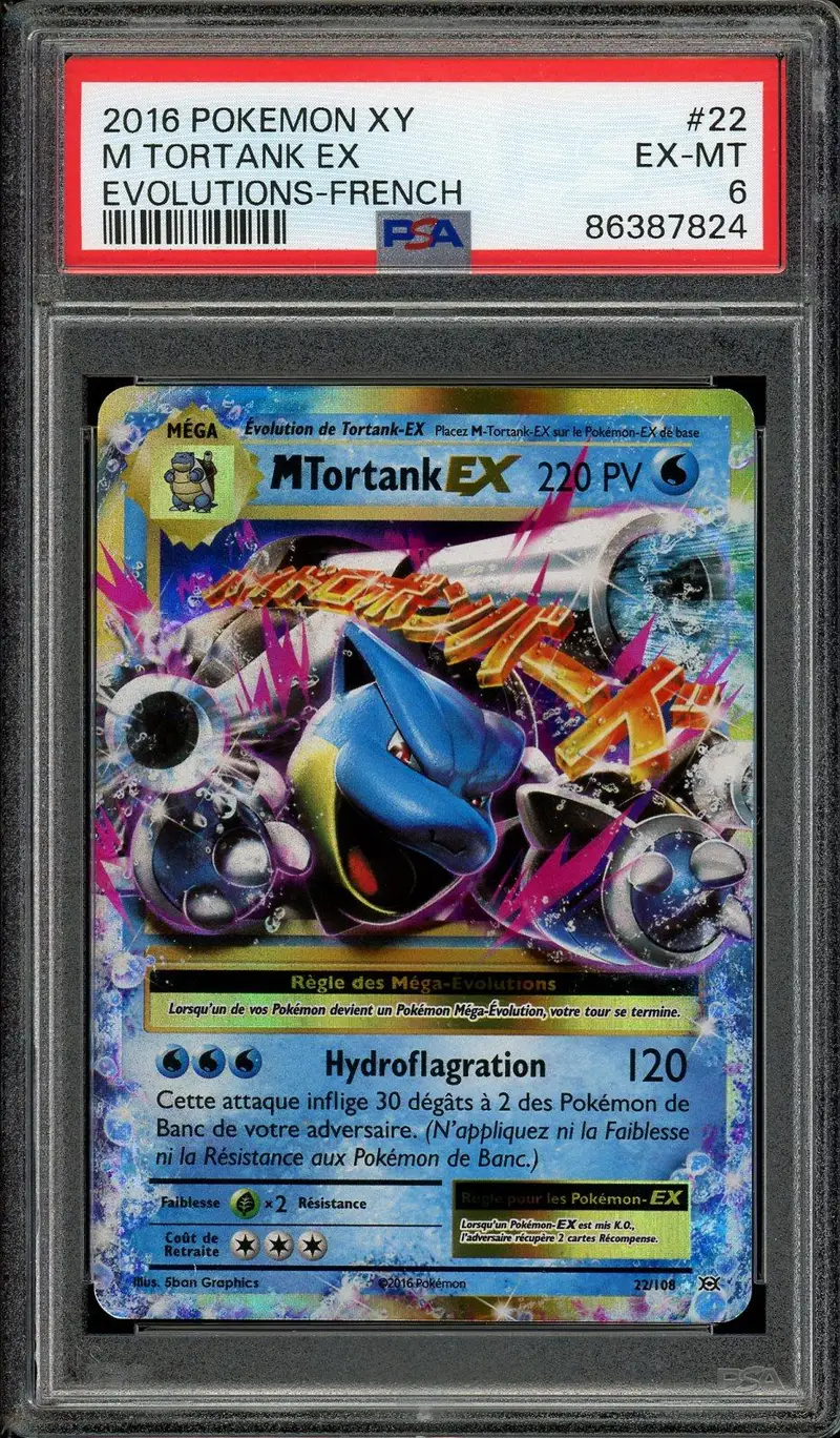 PSA 6 Méga Tortank Ex