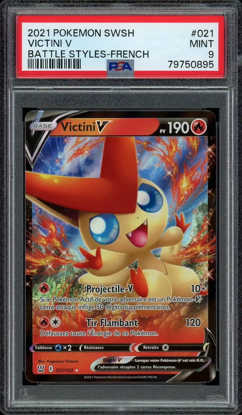 PSA 9 Victini V