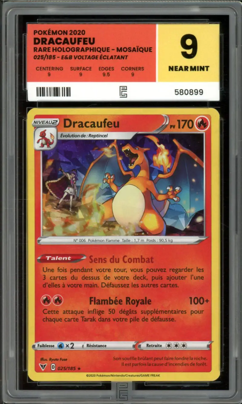 PG 9 Dracaufeu Holo