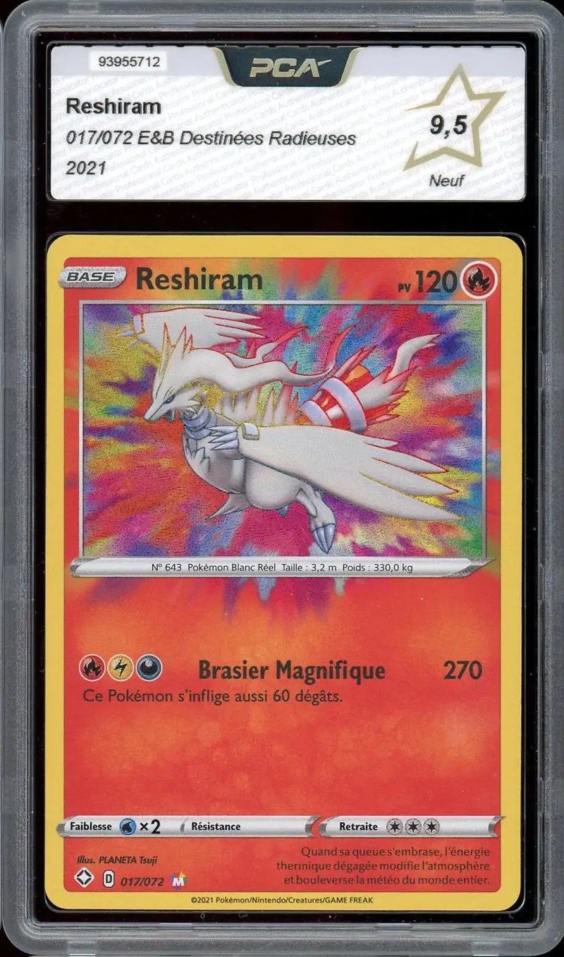 PCA 9.5 Reshiram Holo