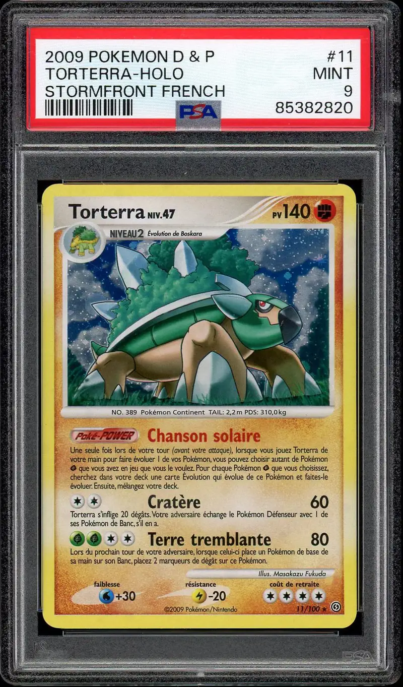 PSA 9 Torterra Holo