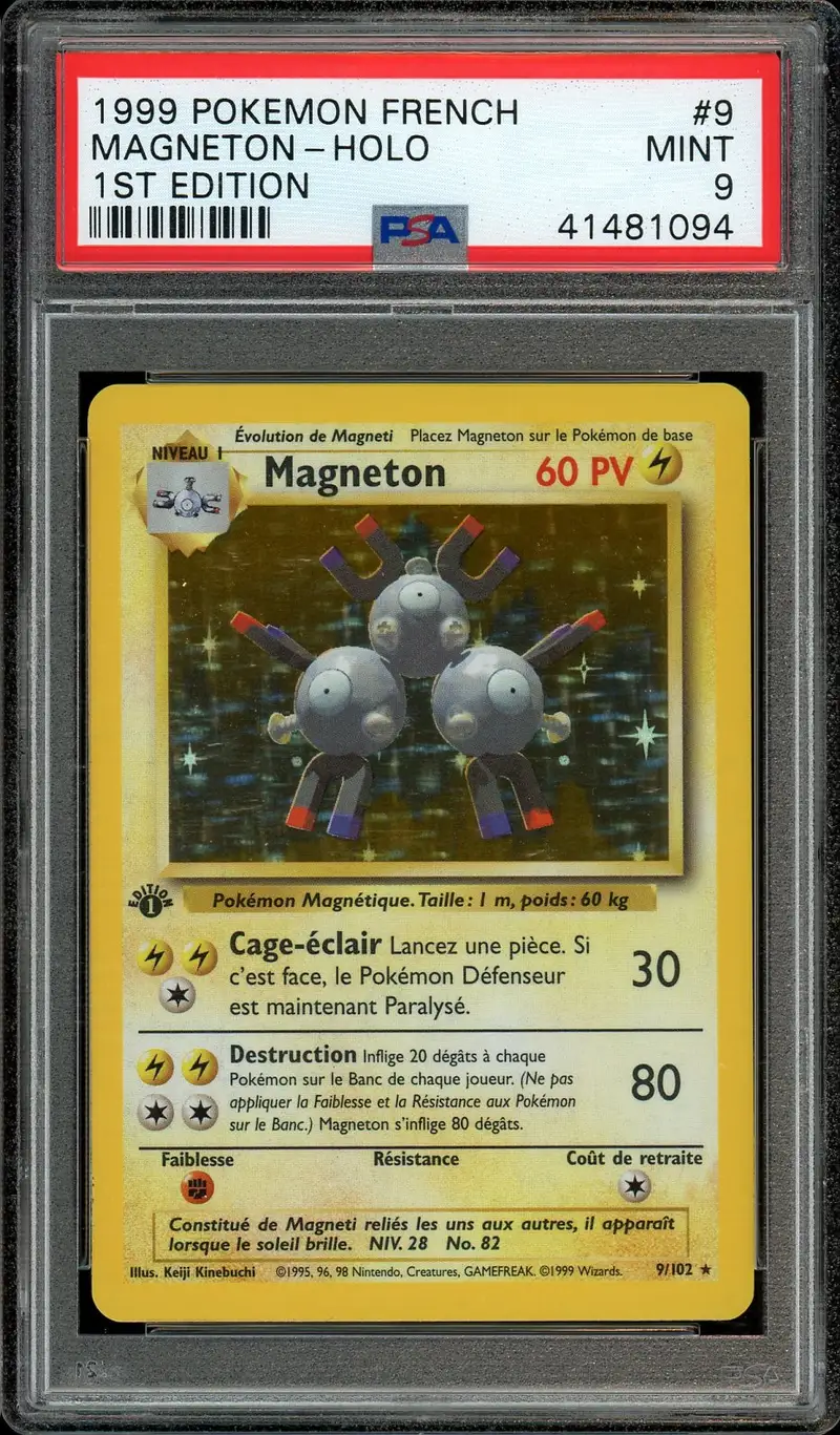 PSA 9 Magneton Holo
