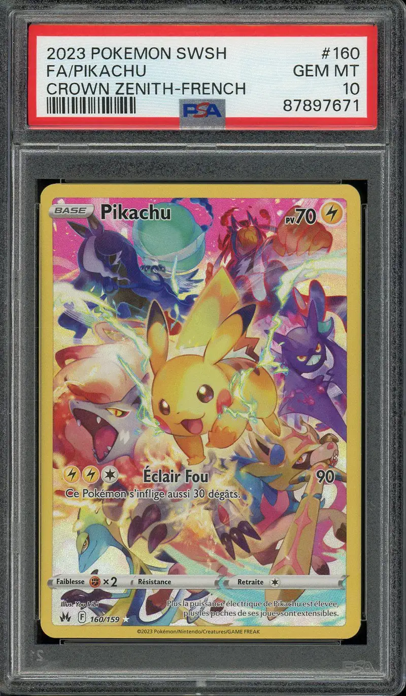 PSA 10 Pikachu