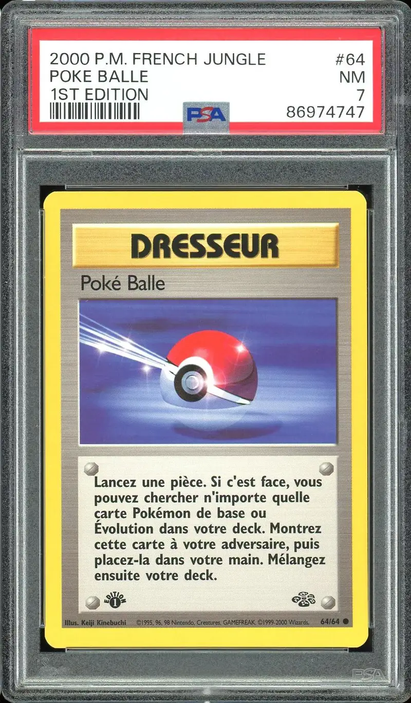 PSA 7 Poké Balle
