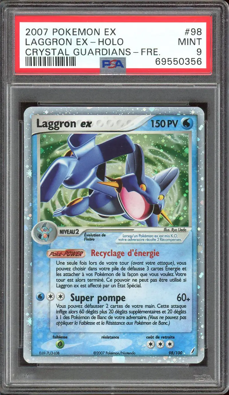 PSA 9 Laggron Ex