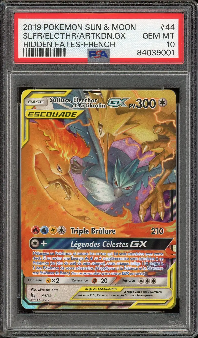 PSA 10 Sulfura, Électhor et Artikodin Gx