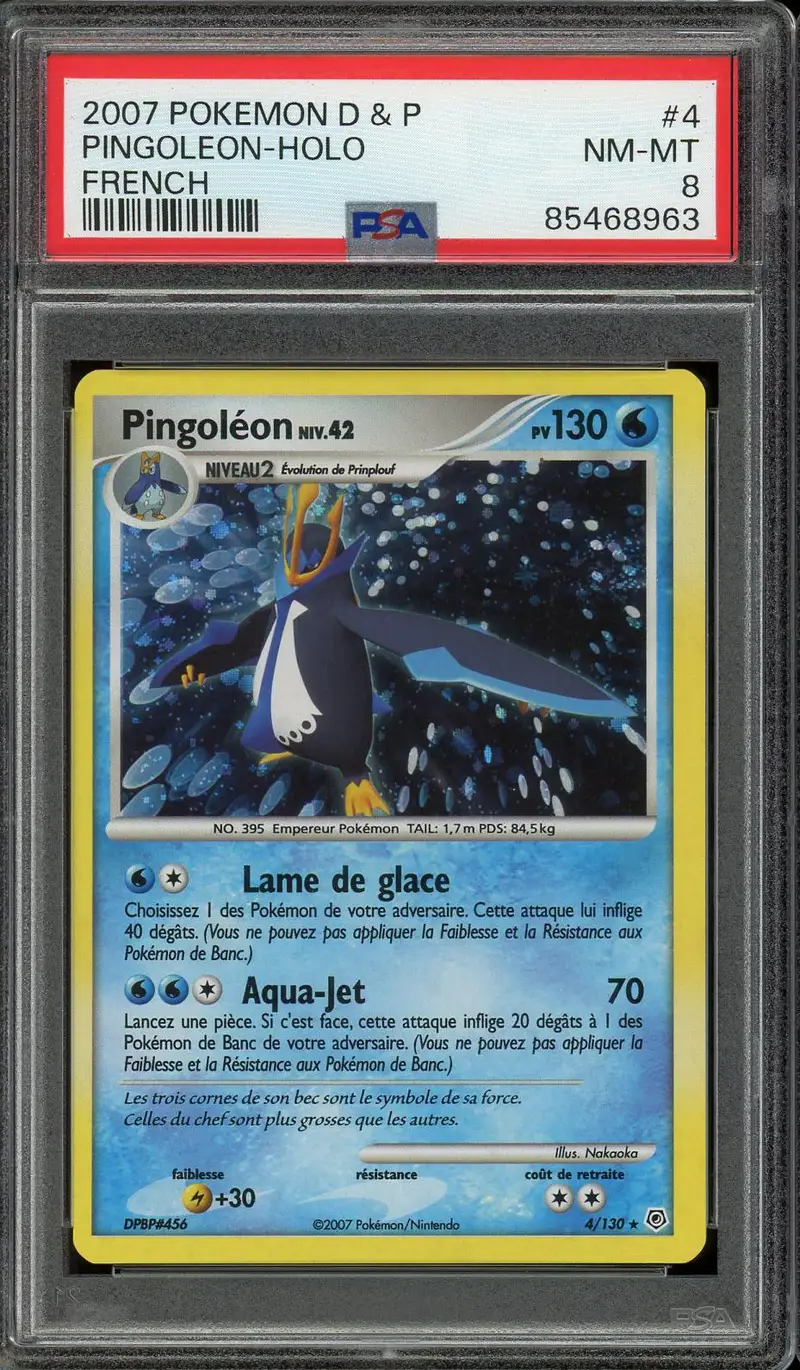 PSA 8 Pingoléon Holo