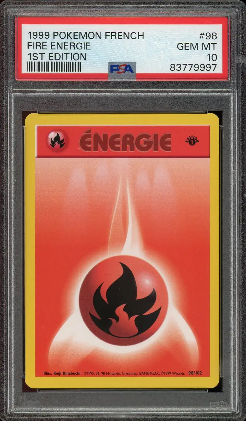 PSA 10 Energie Feu