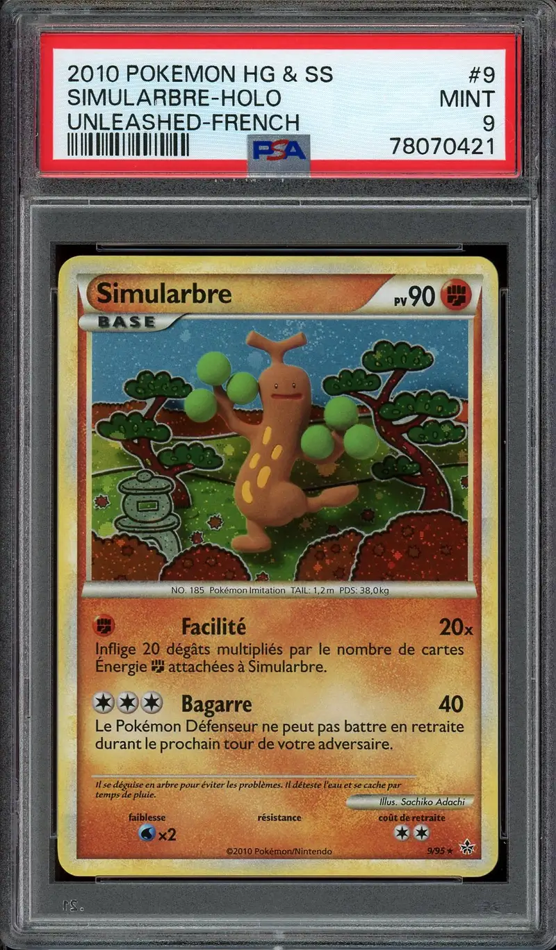 PSA 9 Simularbre Holo