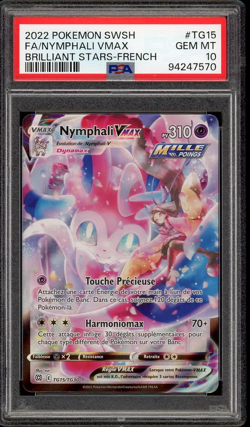 PSA 10 Nymphali VMax