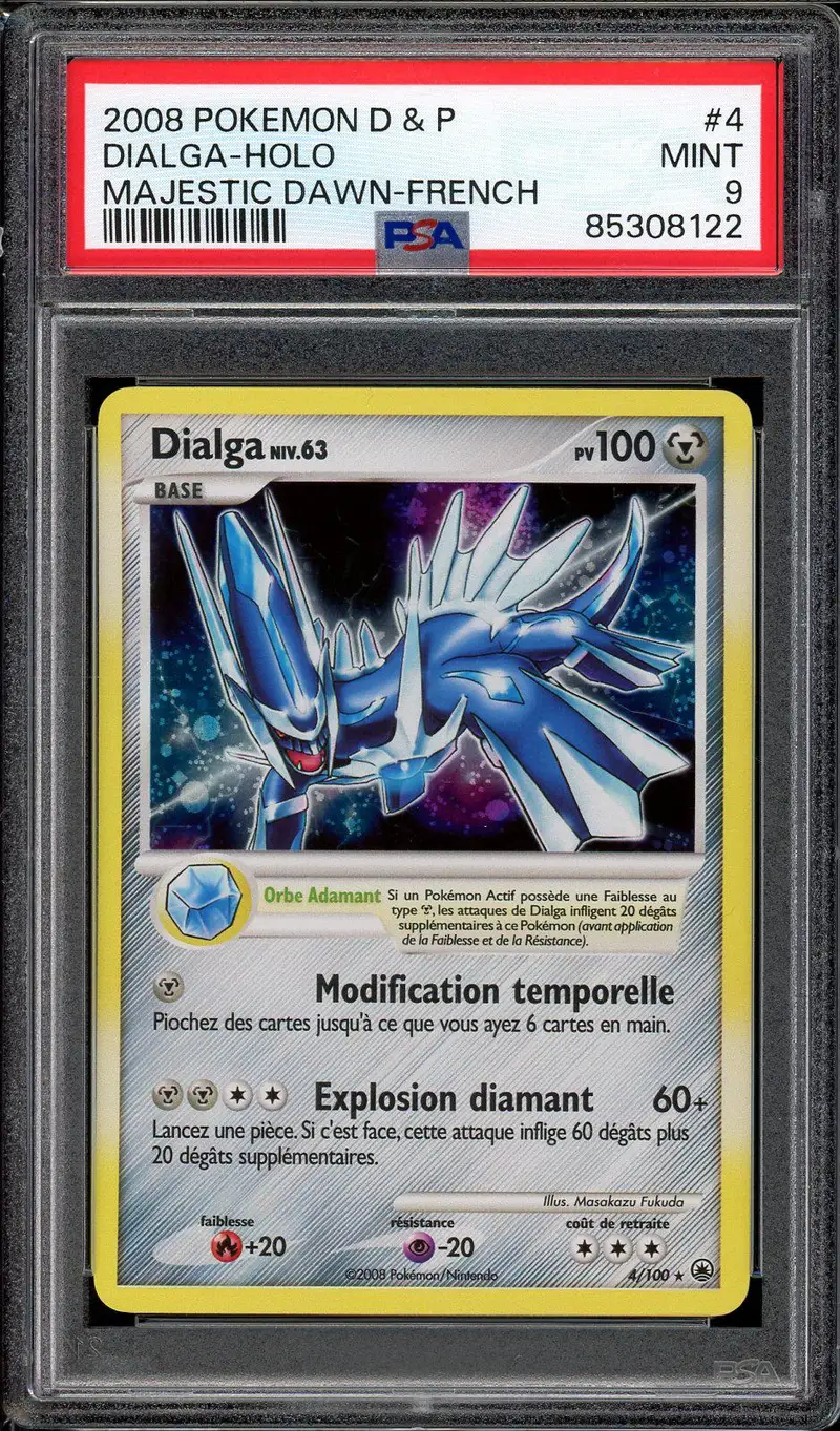 PSA 9 Dialga Holo