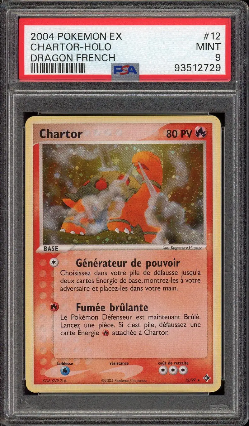 PSA 9 Chartor Holo