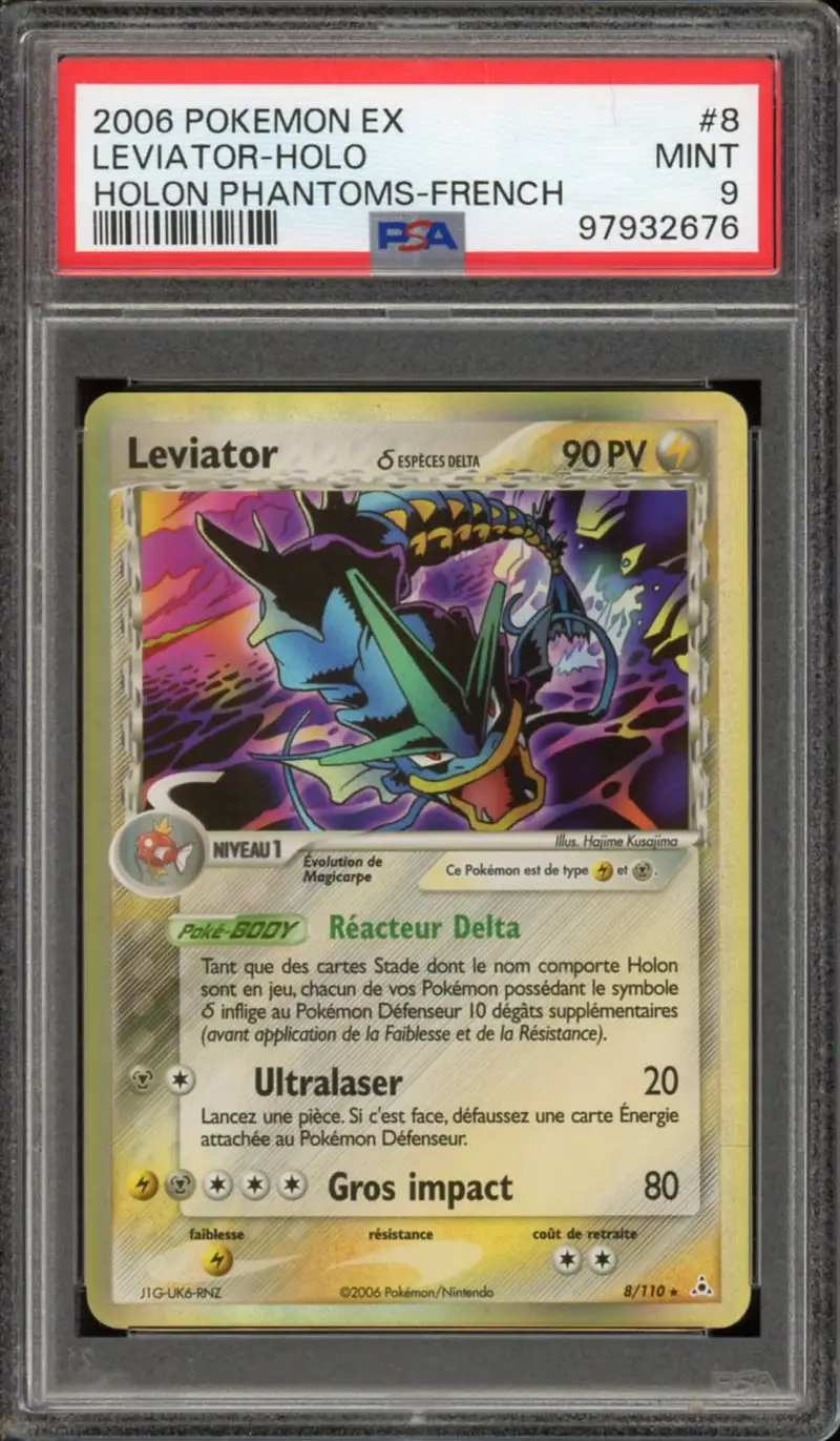 PSA 9 Leviator Holo