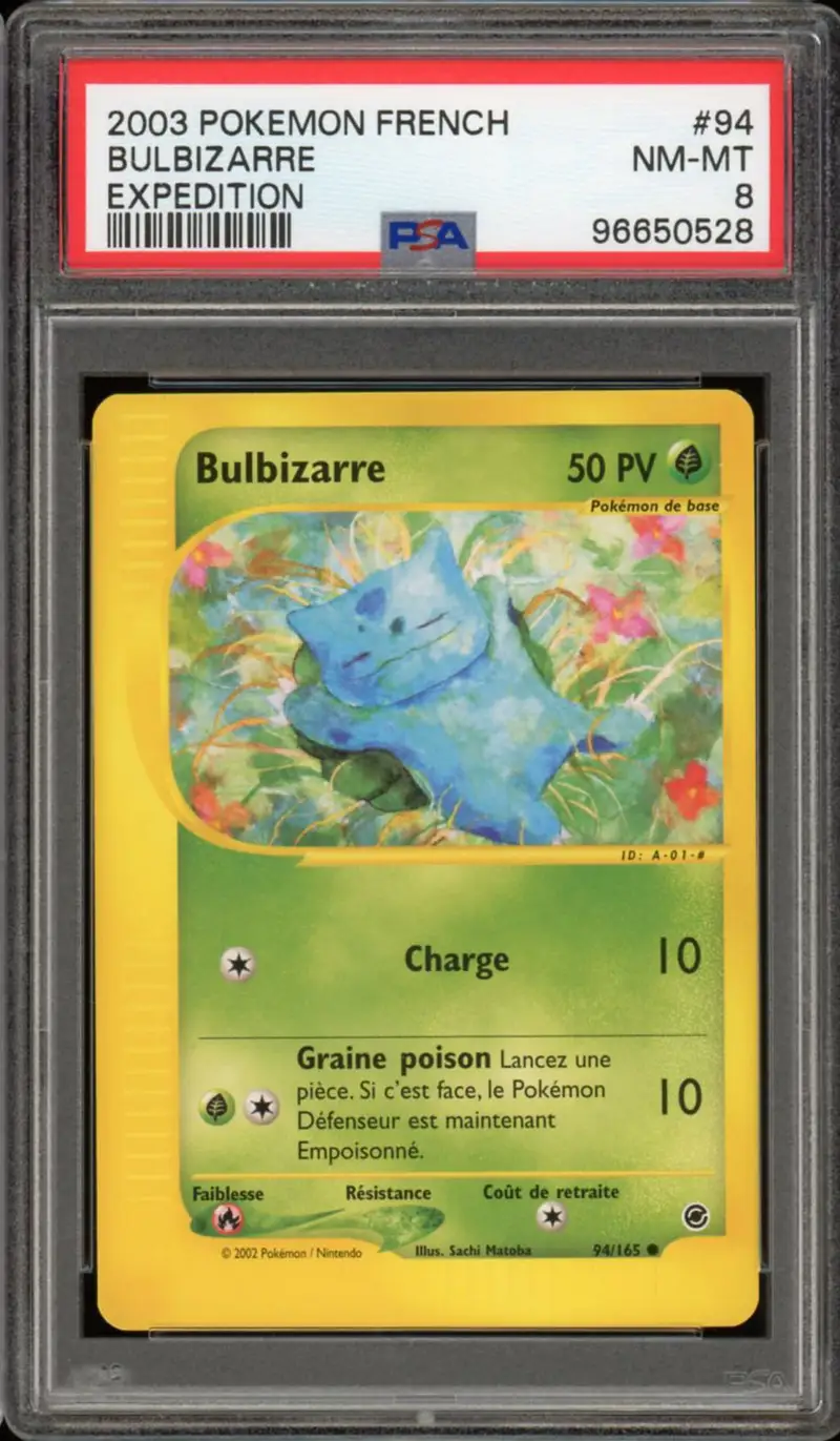 PSA 8 Bulbizarre