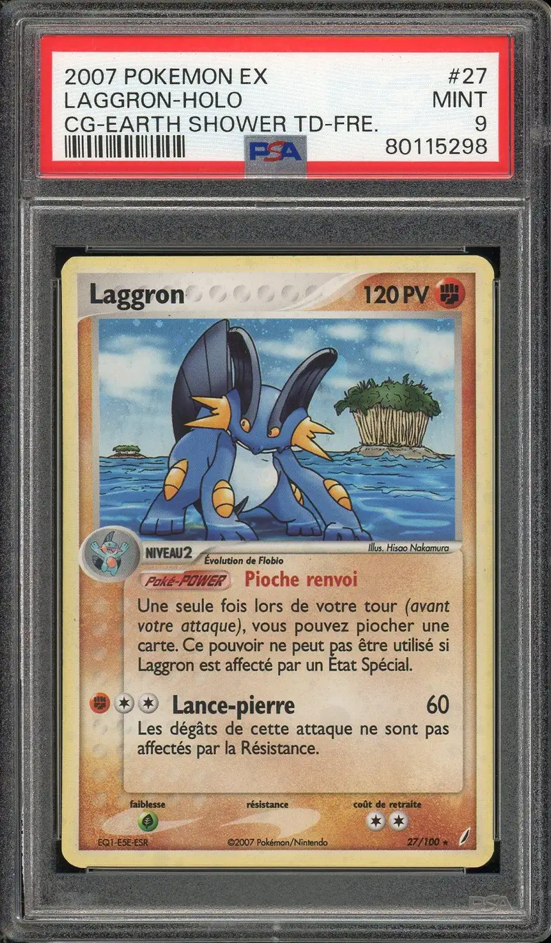 PSA 9 Laggron Holo