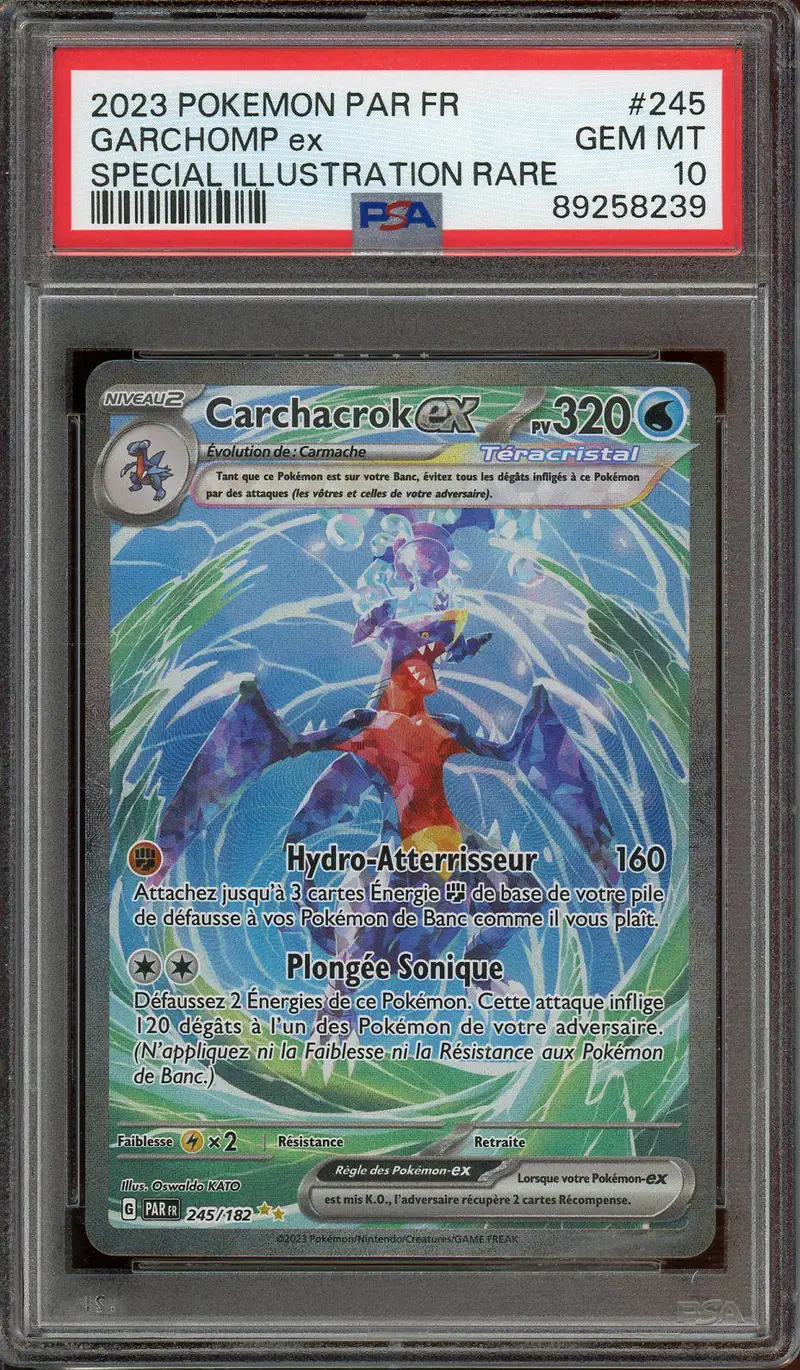 PSA 10 Carchacrok Ex