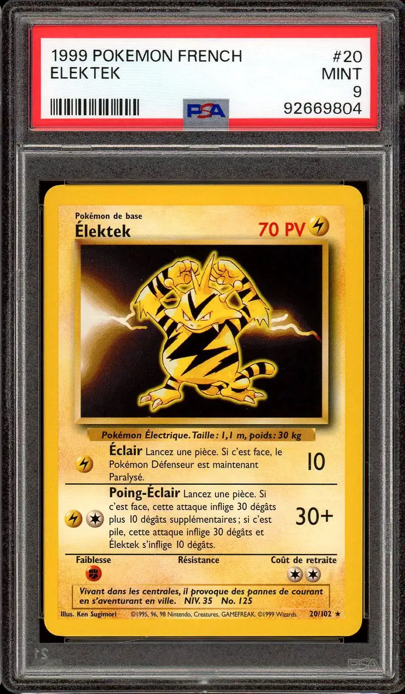 PSA 9 Elektek