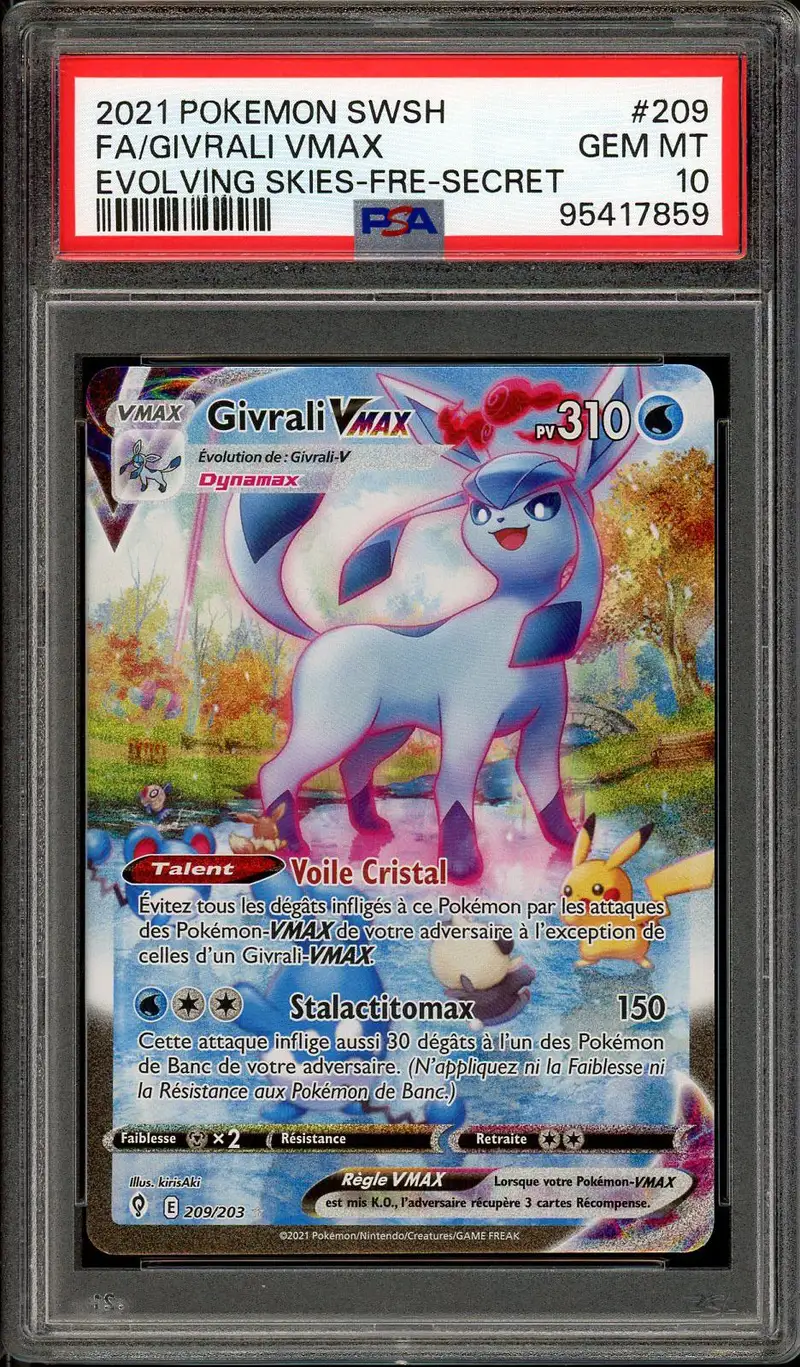 PSA 10 Givrali VMax