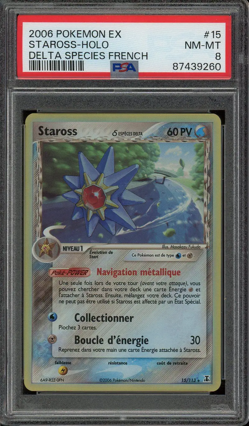 PSA 8 Staross Holo