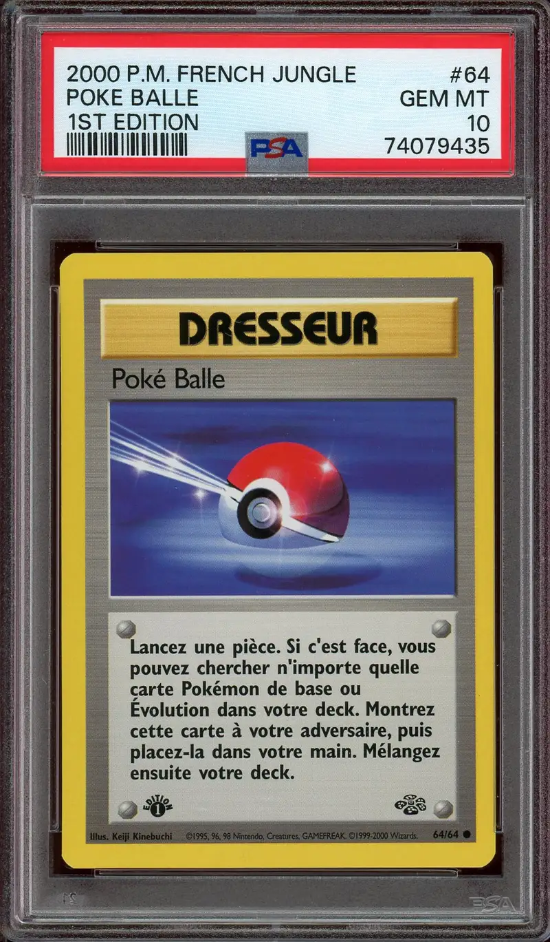 PSA 10 Poké Balle
