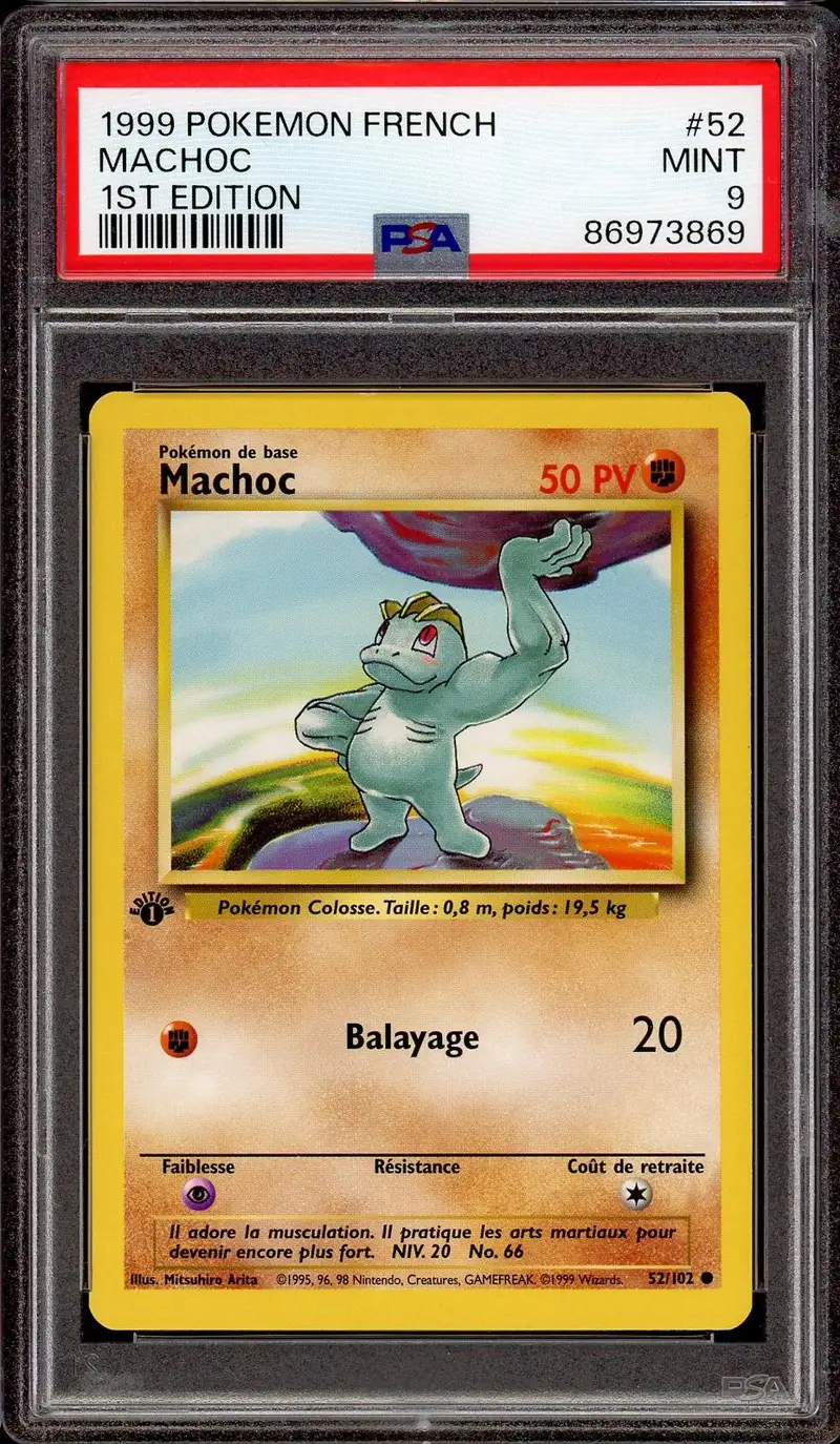 PSA 9 Machoc