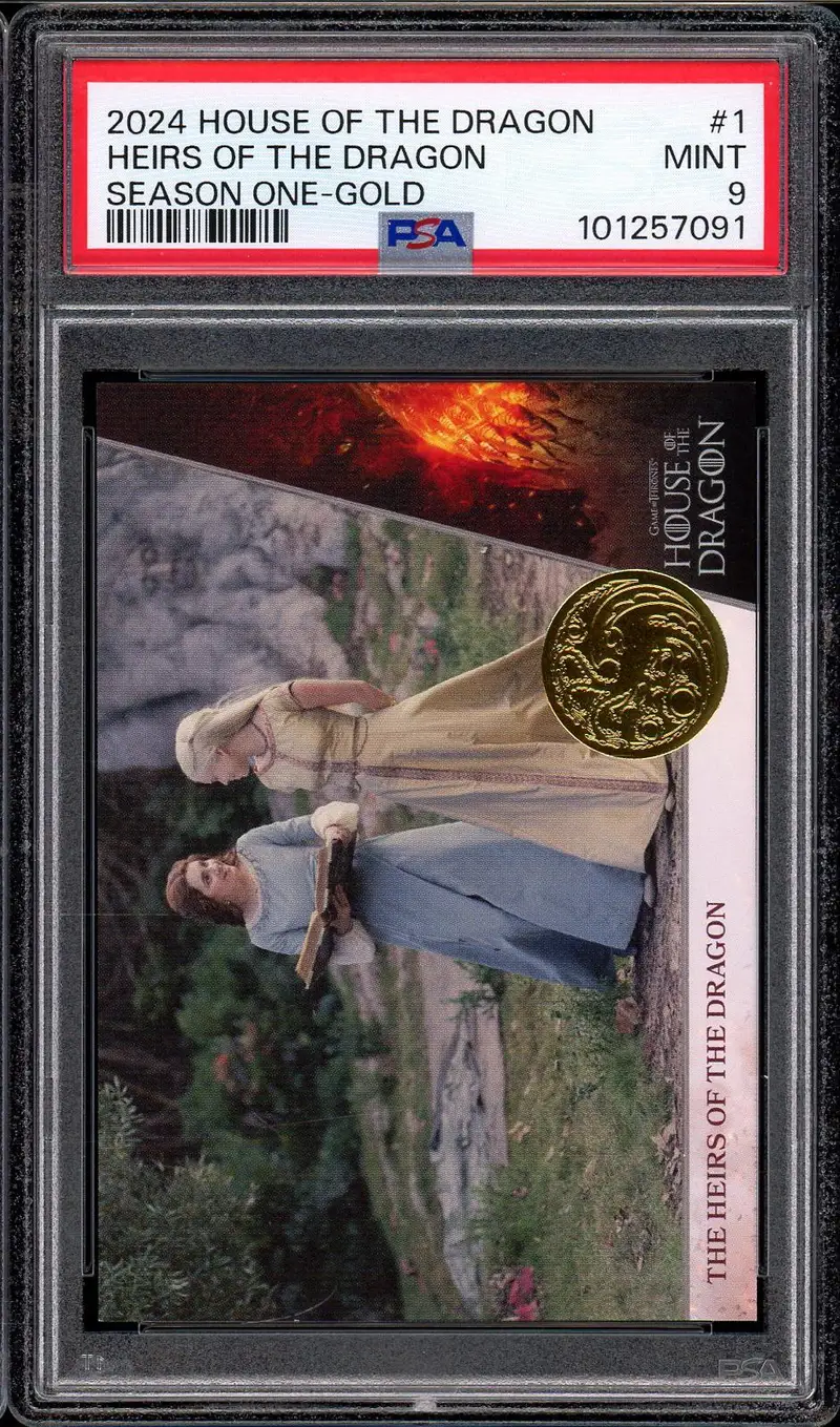 PSA 9 Heirs Of The Dragon