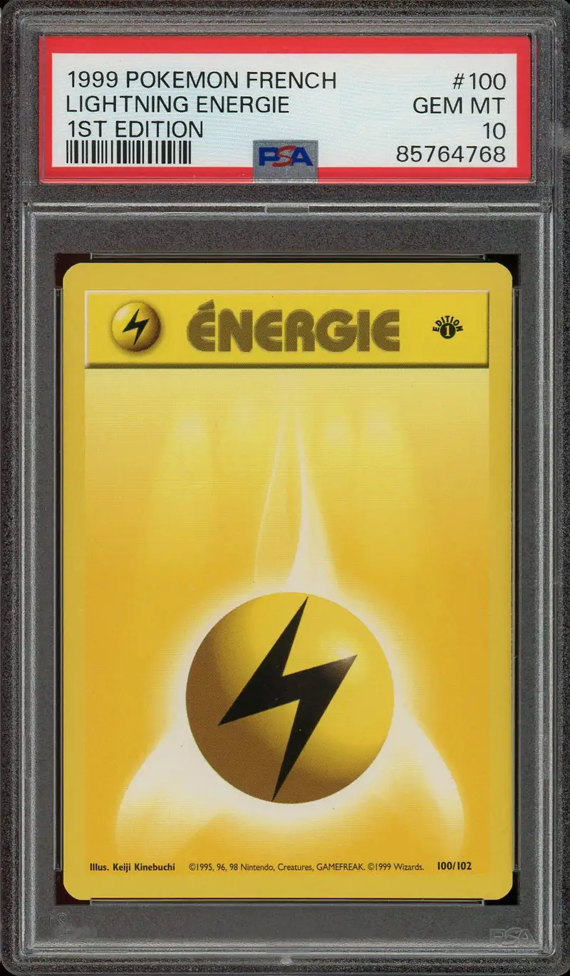 PSA 10 Energie Electrique