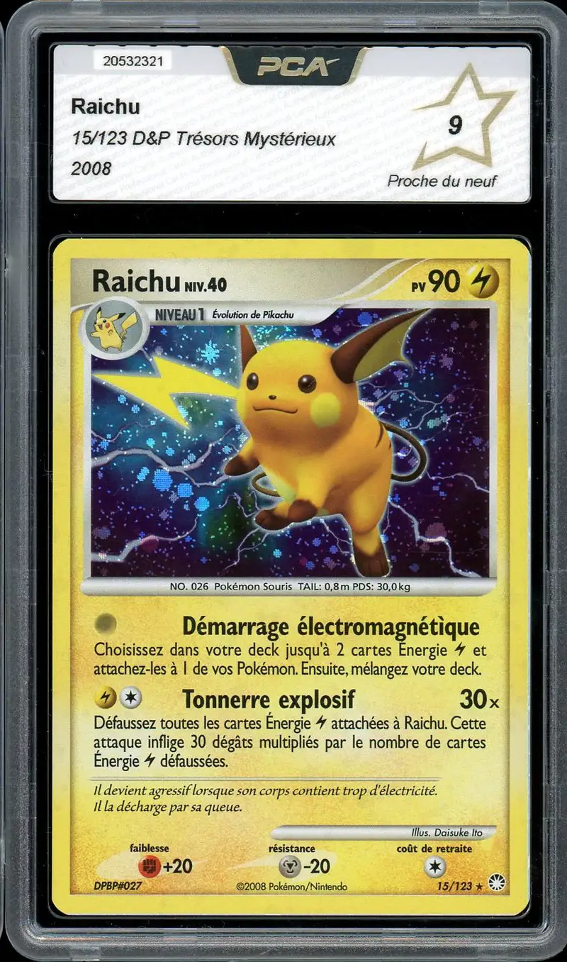 PCA 9 Raichu Holo