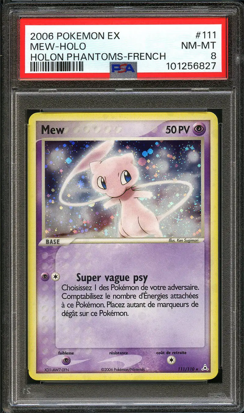 PSA 8 Mew Holo