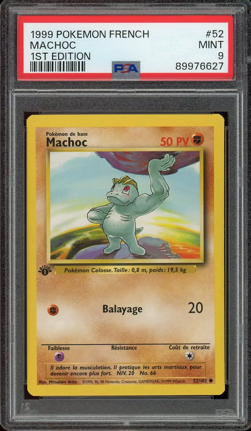 PSA 9 Machoc