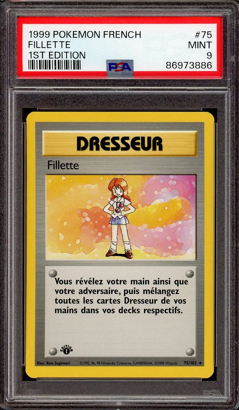 PSA 9 Fillette