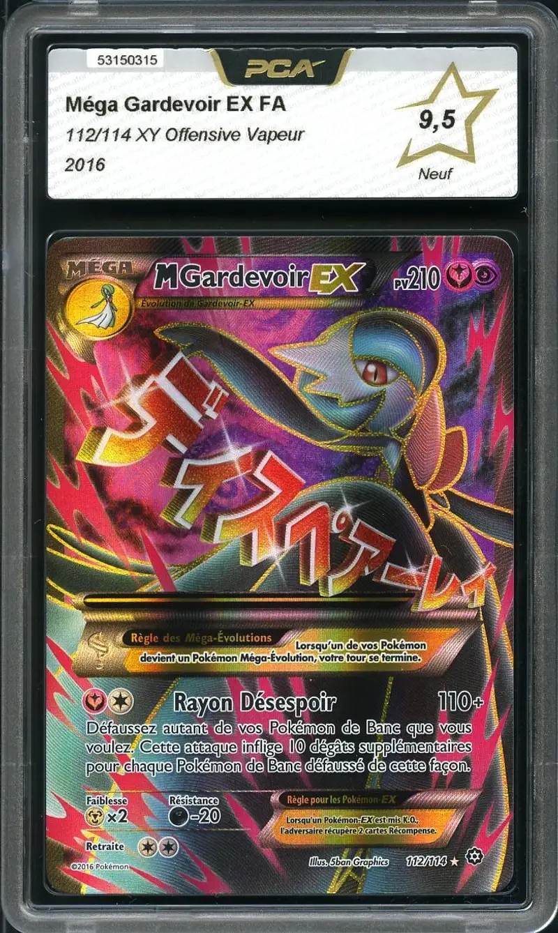 PCA 9.5 Méga Gardevoir Ex