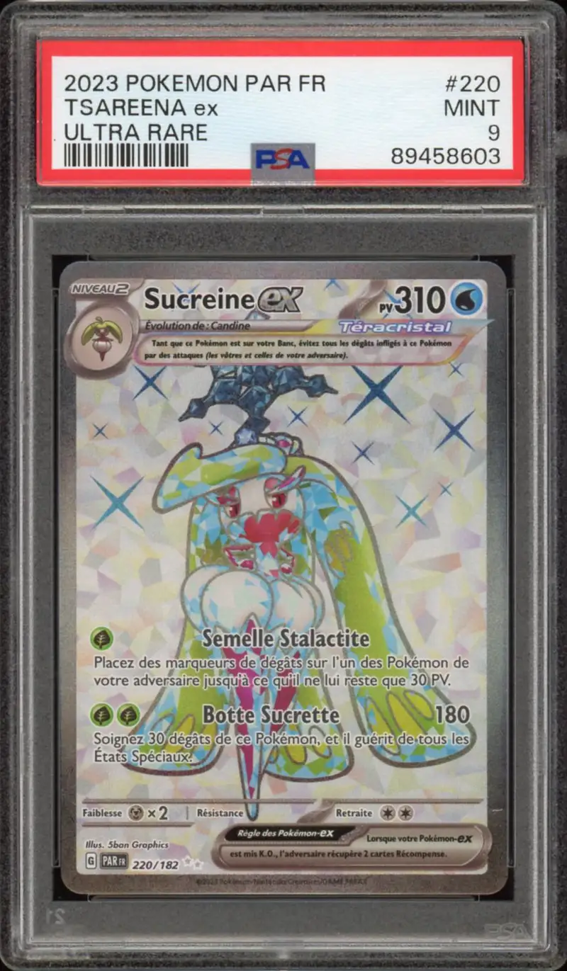 PSA 9 Sucreine Ex