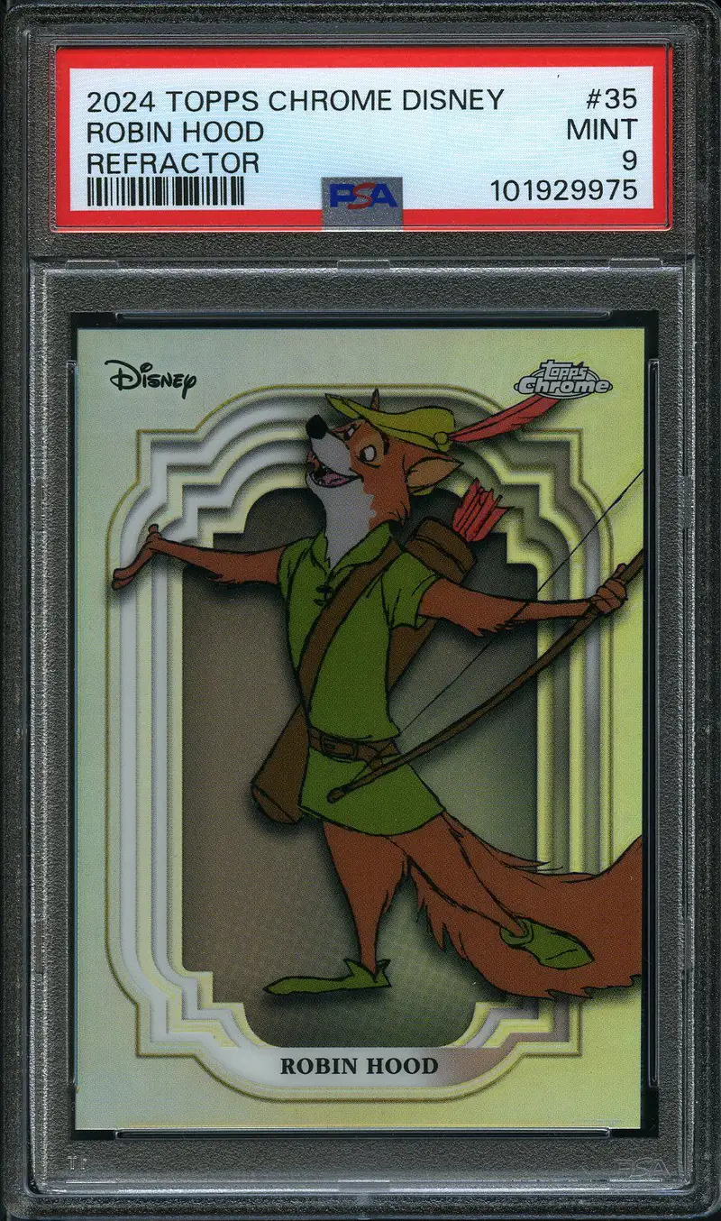 PSA 9 Robin Hood Refractor