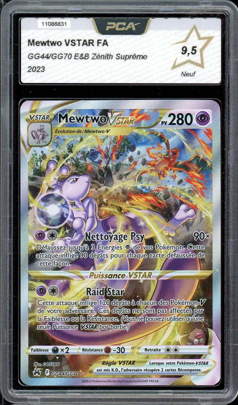 PCA 9.5 Mewtwo VStar