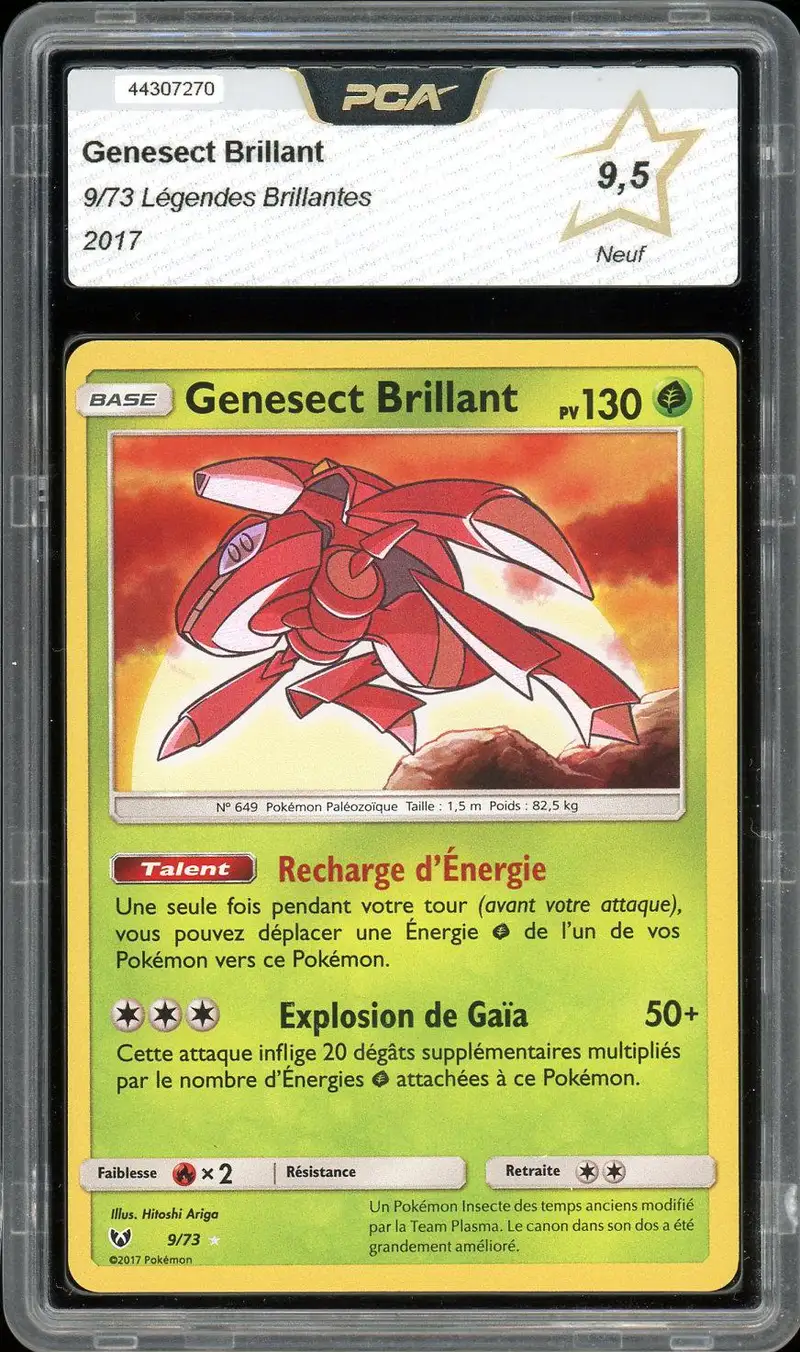 PCA 9.5 Genesect Brillant