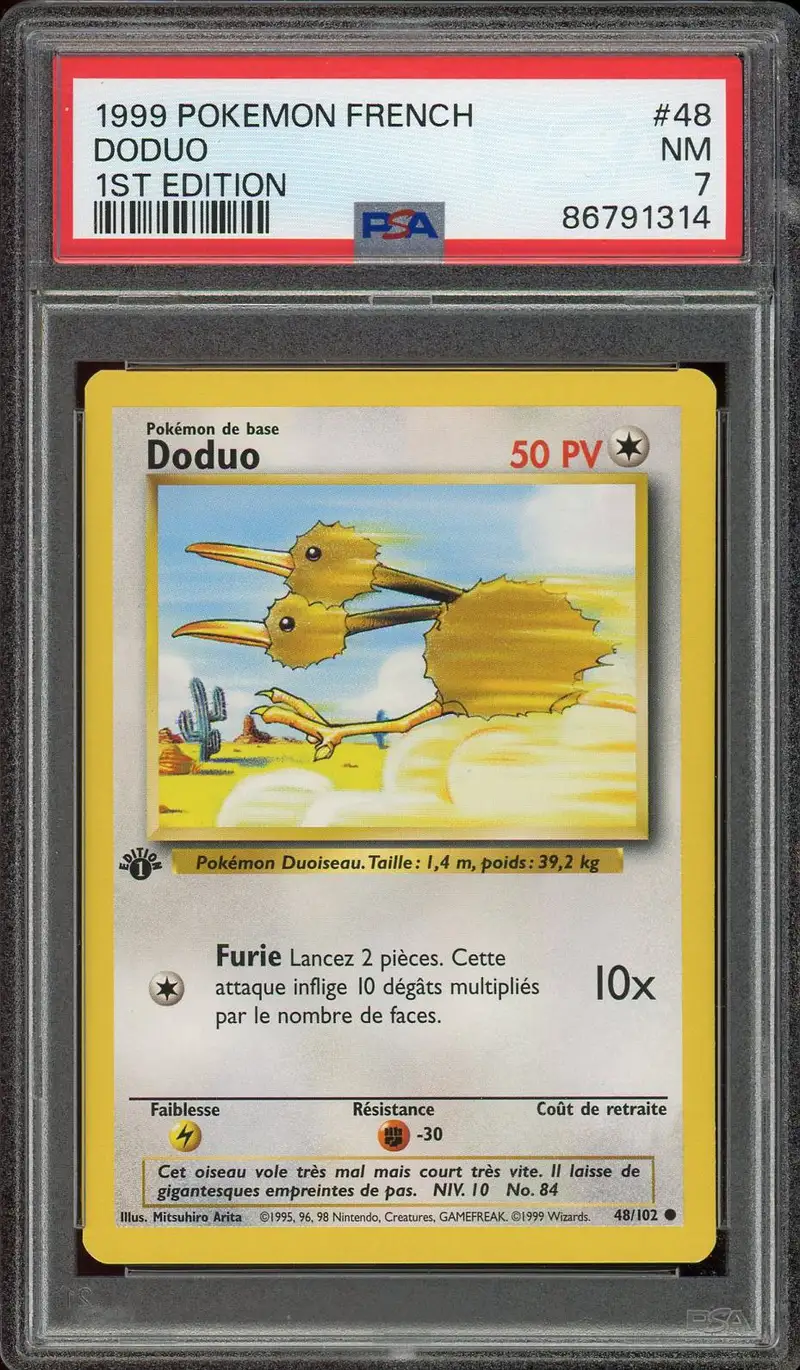 PSA 7 Doduo