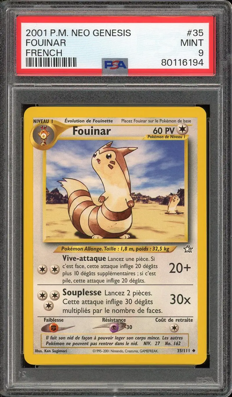 PSA 9 Fouinar