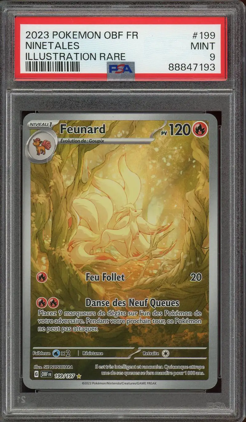 PSA 9 Feunard