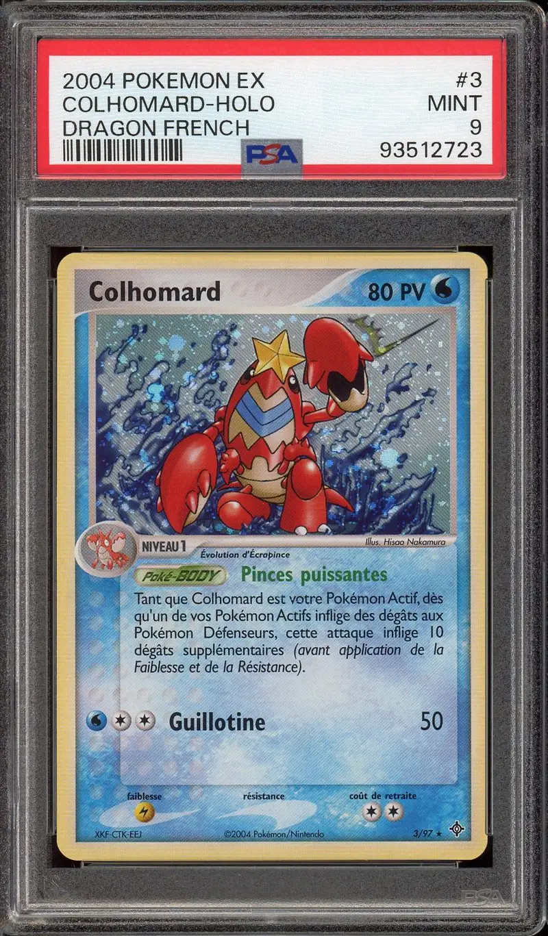 PSA 9 Colhomard Holo