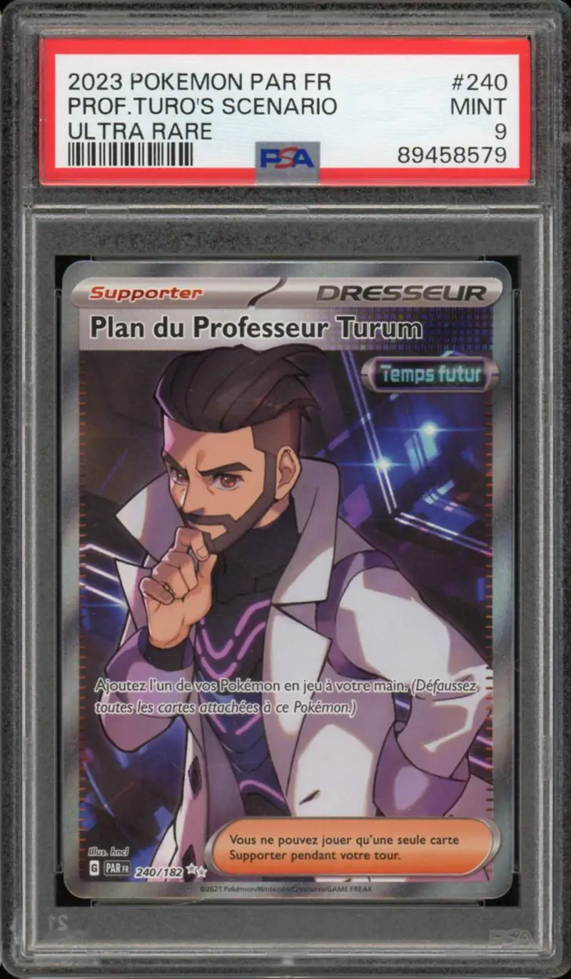 PSA 9 Plan du Professeur Turum