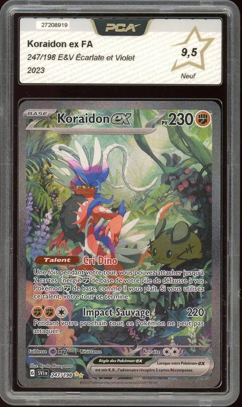 PCA 9.5 Koraidon Ex